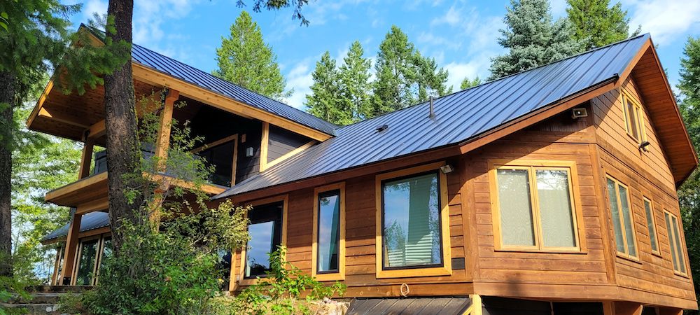 a house in kalispell with metal roof