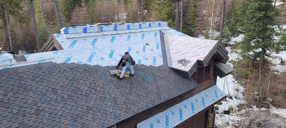roof installation shingles