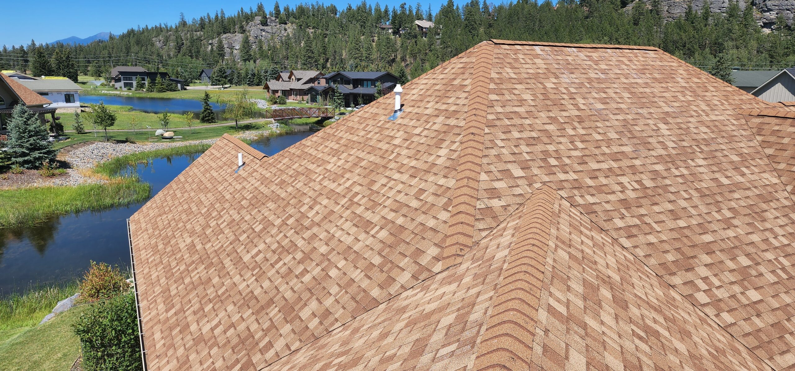Shingle Roof on a residential house