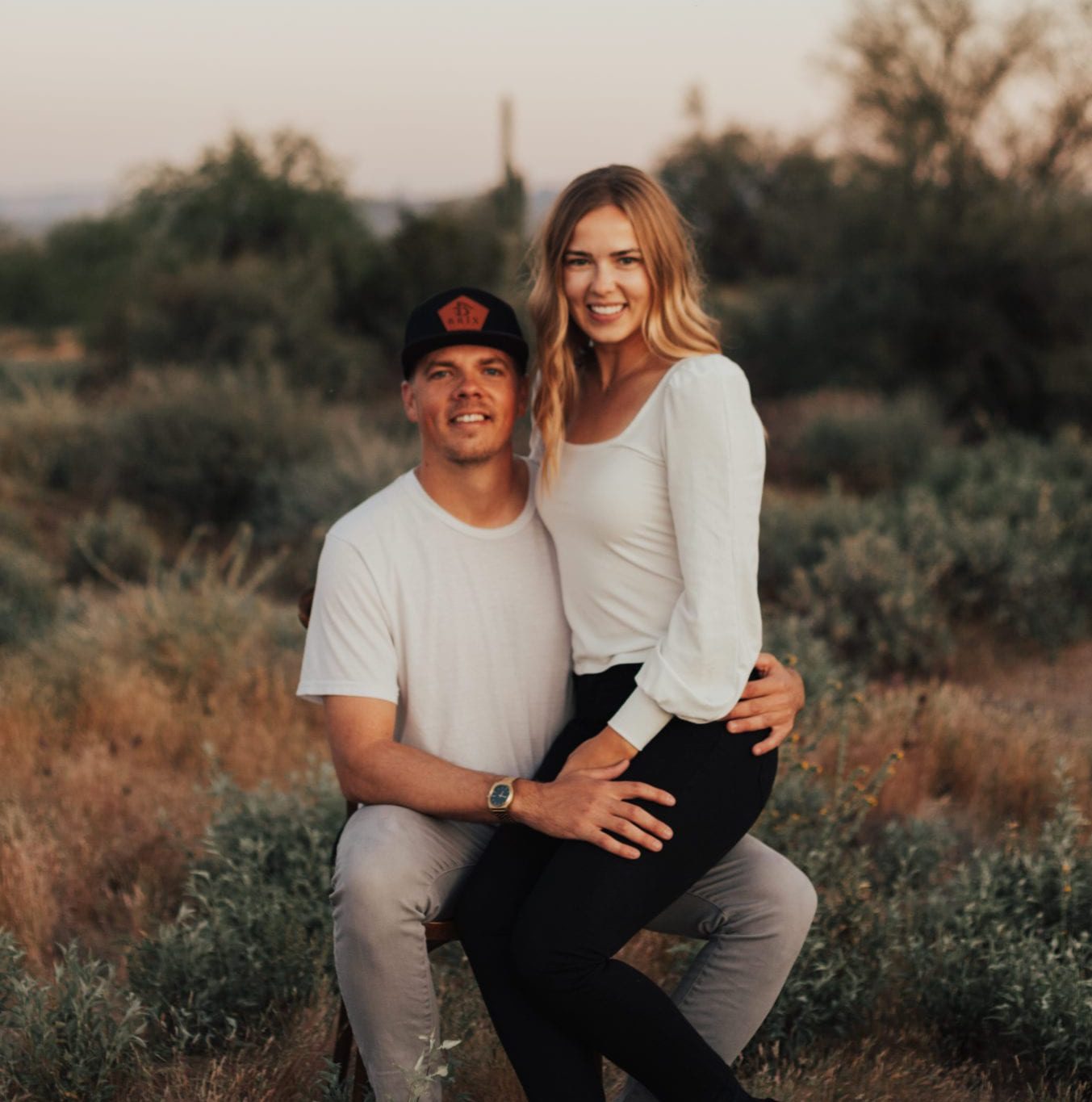 Owner of Brix Systems, Brendan Anderson, and his wife