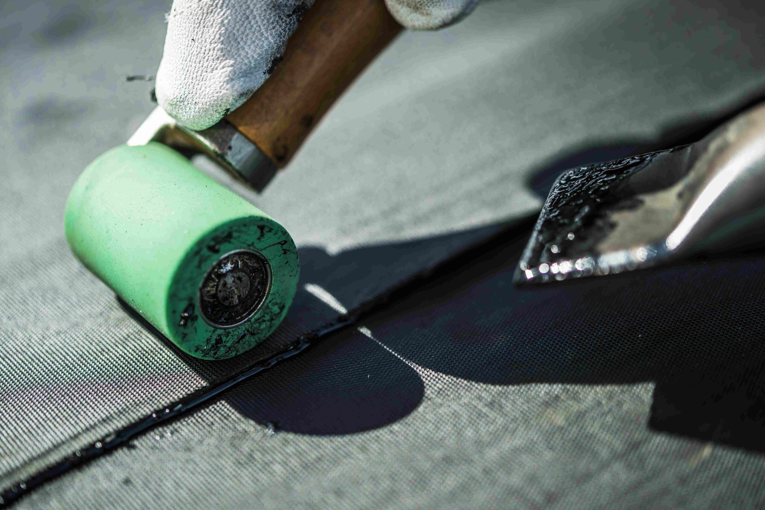 installation of epdm roofing system