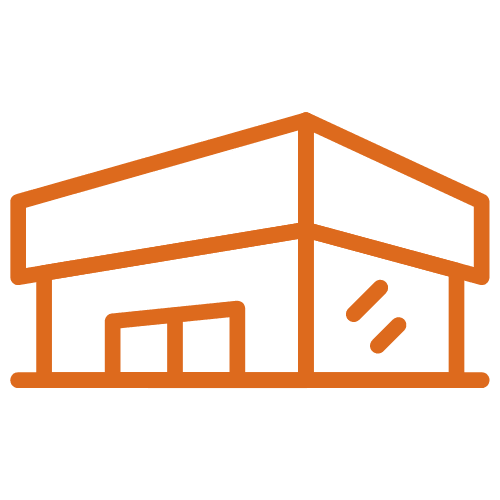 flat roof icon