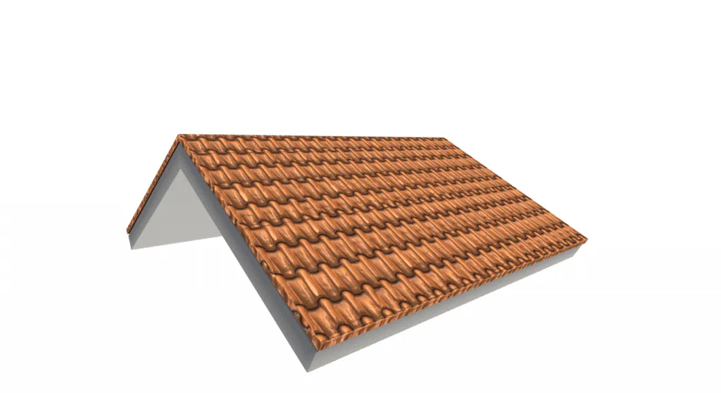 Brickt roof